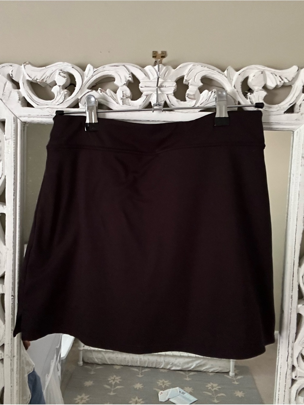 Black Athletic Skort by Tranquility